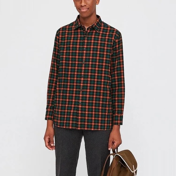 Uniqlo Other - ✨Host Pick✨Uniqlo x JW Anderson Flannel Plaid Shirt